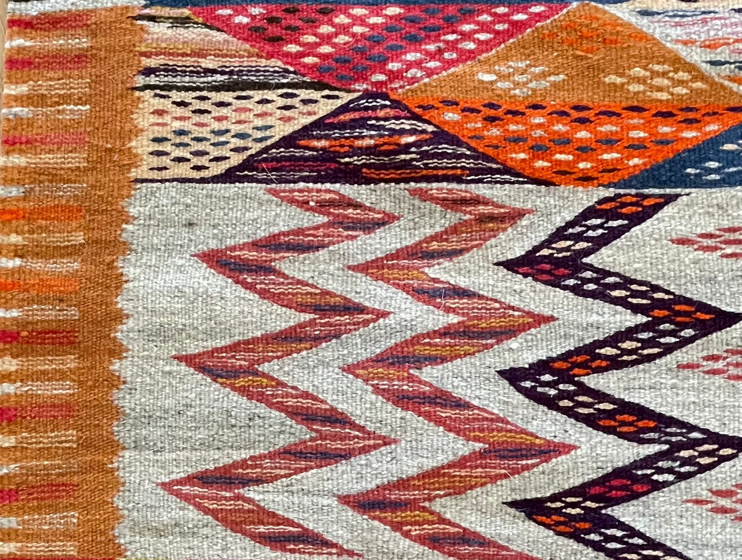 Moroccan Taznakht Kilim Runner "Malika"