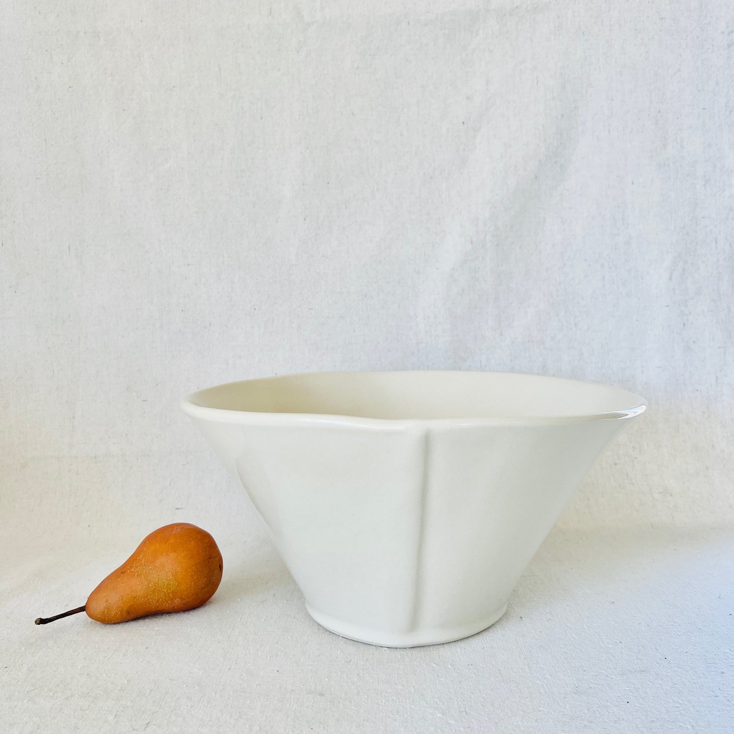 Seamed Serving Bowl