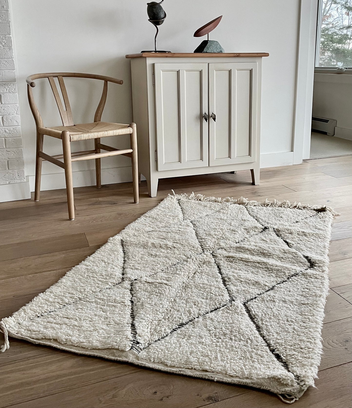 Moroccan Beni Ouarain Rug 'Safa'