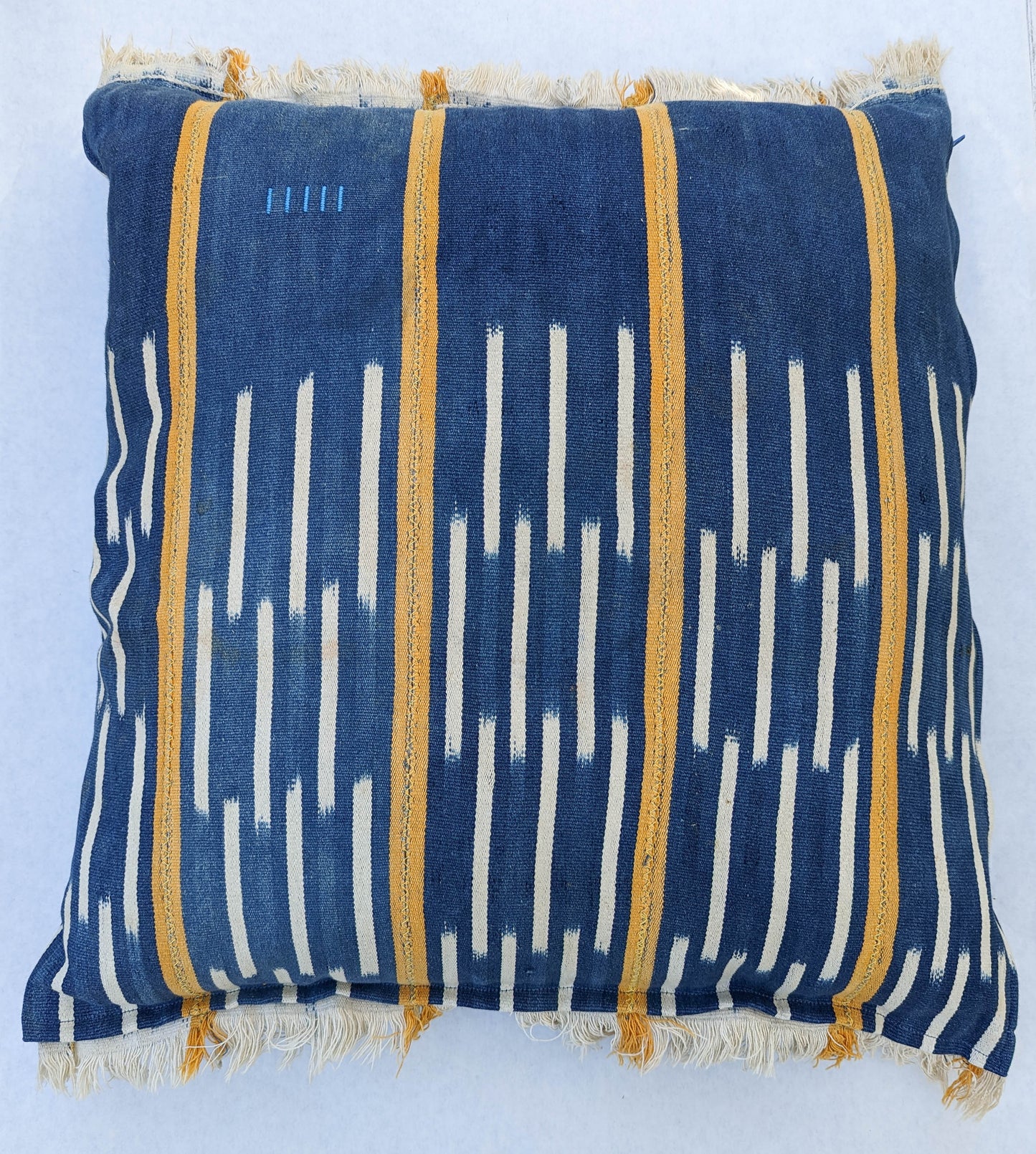 Vintage African Baule Tribe Pillow