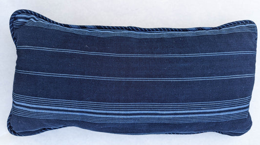 Rectangular Cotton Pillow, Navy