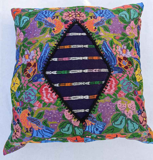 Huipil Pillow, Multicolor